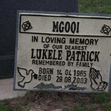 MGOQI Lukele Patrick 1965-2003