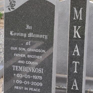 MKATA Tembinkosi 1978-2009