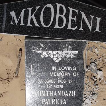 MKOBENI Nomthandazo Patricia 1970-2012