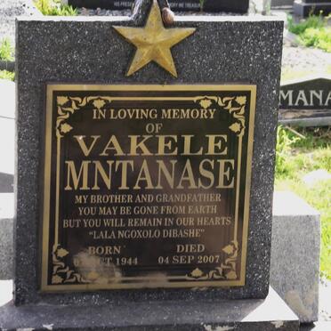MNTANASE Vakele 1944-2007