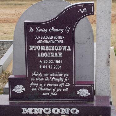 MNCONO Ntombizodwa Leginah 1941-2001