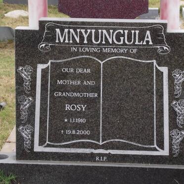 MNYUNGULA Rosy 1910-2000