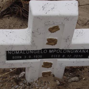 MPOLONGWANA Nomalungelo 1936-2010