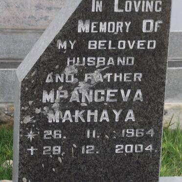 MPANCEVA Makhaya 1964-2004