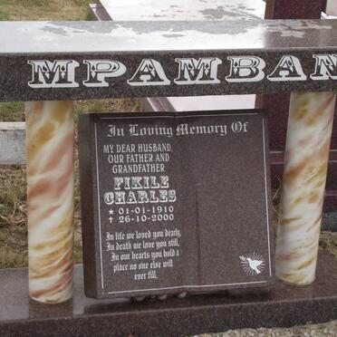 MPAMBANI Fikile Charles 1910-2000