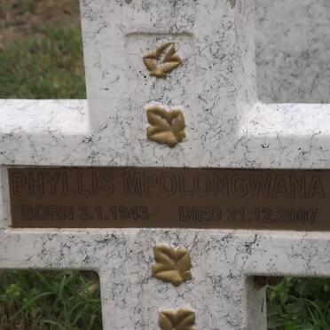 MPOLONGWANA Phyllis 1943-2007