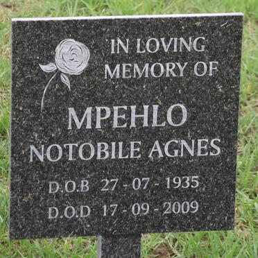 MPEHLO Notobile Agnes 1935-2009