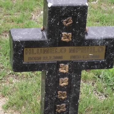 MPEHLO Hlumelo 2006-2006