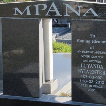 MPANA Luyanda Sylvester 1971-2010
