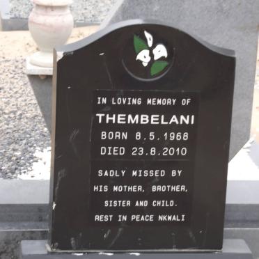 MTONGANA Thembelani 1968-2010