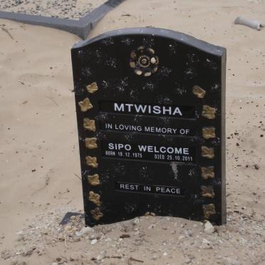 MTWISHA Sipho Welcome 1975-2011