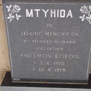 MTYHIDA Philemon Kokosi 1920-1979