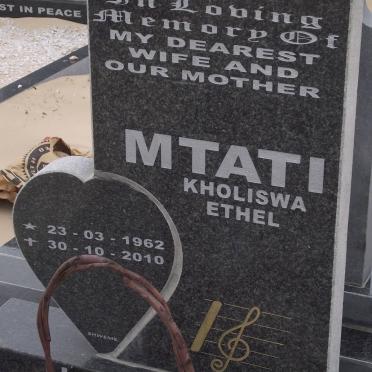 MTATI Kholiswa Ethel 1962-2010