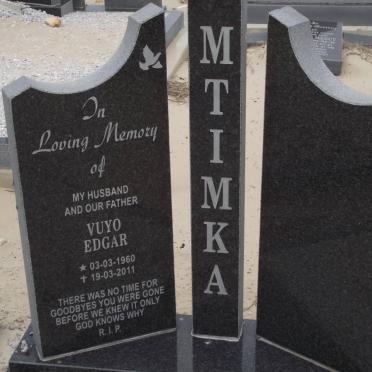 MTIMKA Vuyo Edgar 1960-2011