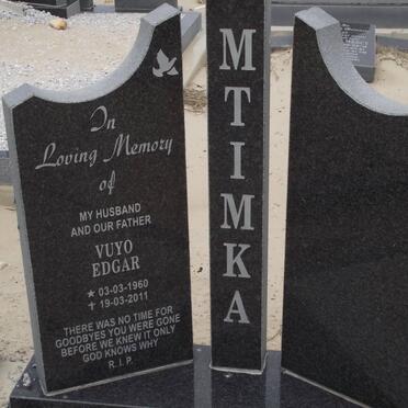 MTIMKA Vuyo Edgar 1960-2011