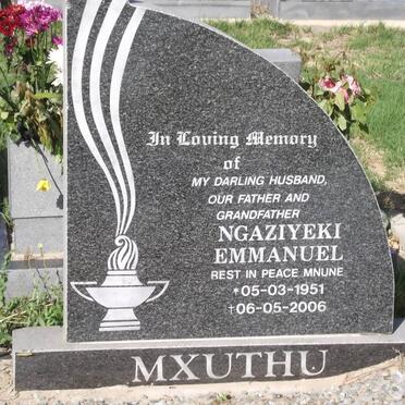 MXUTHU Ngaziyeki Emmanuel 1951-2006