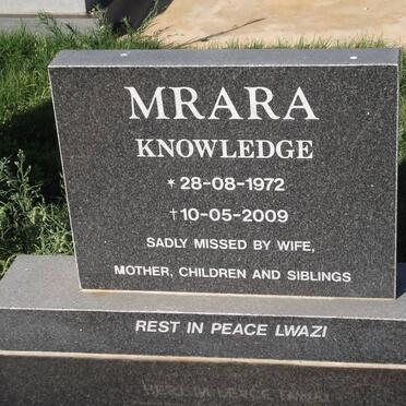 MRARA Knowledge 1972-2009