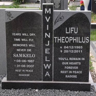 MVUNJELWA Samekelo 1987-2007 :: MVINJELWA Lifu Theophilus 1965-2011