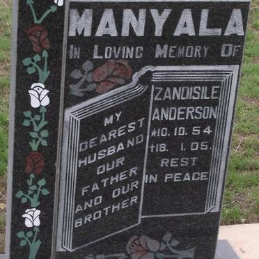 MANYALA Zandisile Anderson 1954-2005
