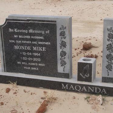 MAQANDA Monde Mike 1964-2013