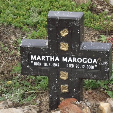 MAROGOA Martha 1947-2008