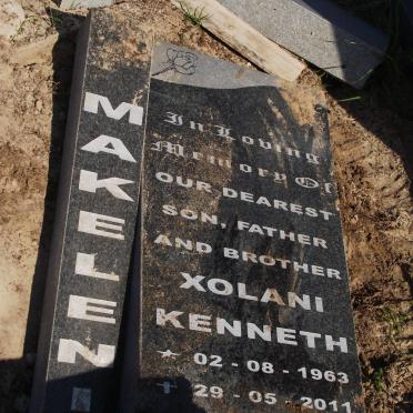 MAKALENI Xolani Kenneth 1963-2011