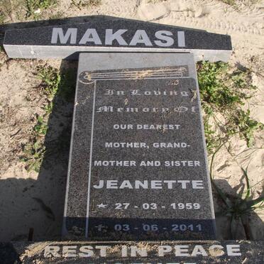 MAKASI Jeanette 1959-2011