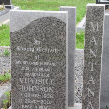 MANTANA Vuyisile Johnson 1938-2007