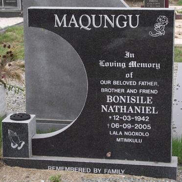 MAQUNGU Bonisile Nathaniel 1942-2005