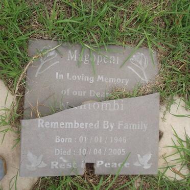 MAGOPENI Nantombi 1946-2005