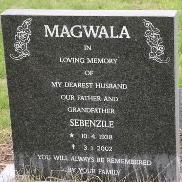 MAGWALA Sebenzile 1938-2002