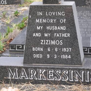 MARKESSINIS Zizimos 1937-1984
