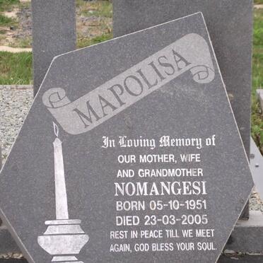 MAPOLISA Nomangesi 1951-2005