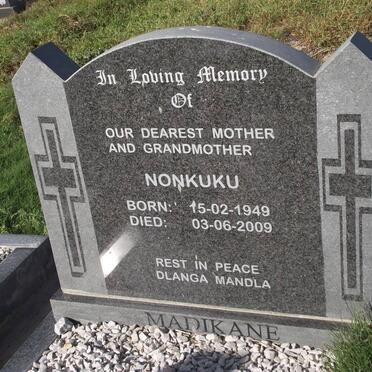 MADIKANE Nonkuku 1949-2009