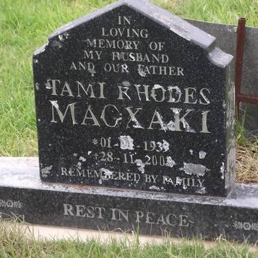 MAGXAKI Tami Rhodes 1939-2001
