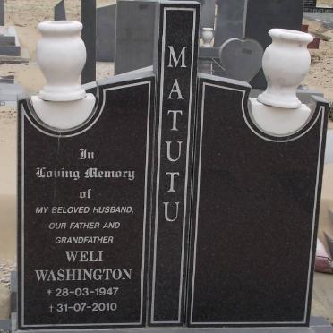 MATUTU Weli Washington 1947-2010