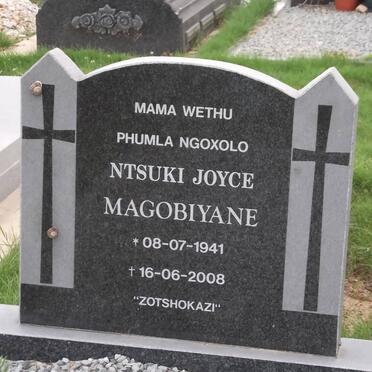 MAGOBIYANE Ntsuki Joyce 1941-2008