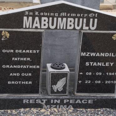 MABUMBULA Mzwandile Stanley 1941-2010