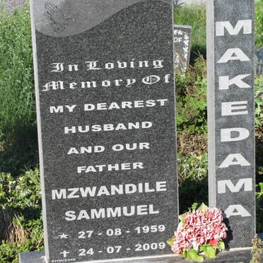 MAKEDAMA Mzwandile Sammuel 1959-2009