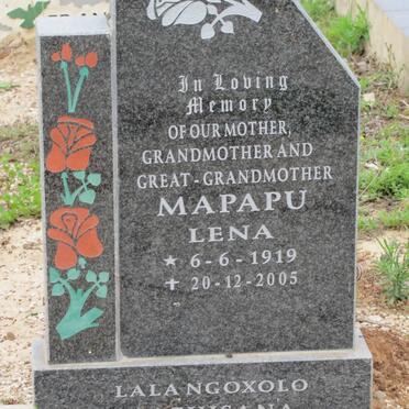 MAPAPU Lena 1919-2005