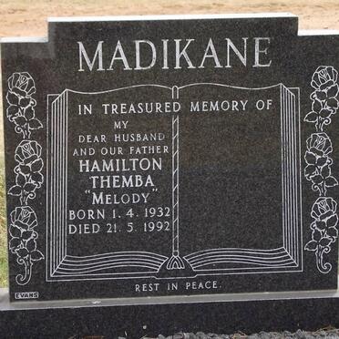 MADIKANE Hamilton Themba 1932-1992