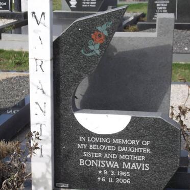 MARANTI Boniswa Mavis 1965-2006