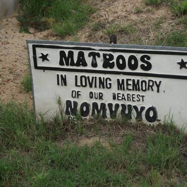 MATROOS Nomvuyo 1942-2003
