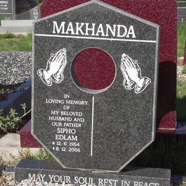 MAKHANDA Sipho Edlam 1954-2006