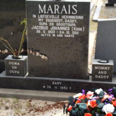 MARAIS Jacobus Johannes 1933-2011 :: MARAIS 1982-1982