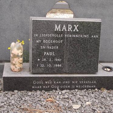 MARX Paul 1941-1986