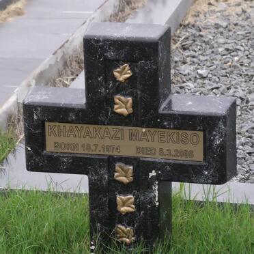 MAYEKISO Khayakazi 1974-2006