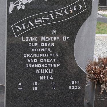 MASSINGO Kuku Mita 1914-2005