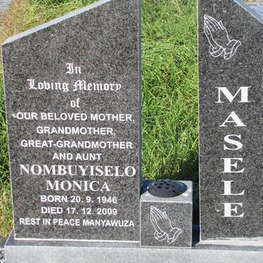 MASELE Nombuyiselo Monica 1946-2009
