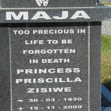 MAJA Princess Priscilla Zisiwe 1930-2009